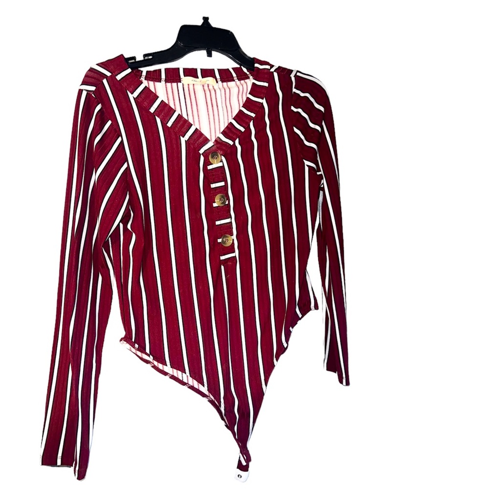 Wishful Park NWT Large striped body suit